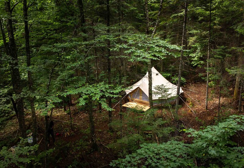Sibley ProTech 400: 多用途で広々ベルテント | CanvasCamp